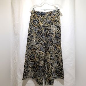  H&M EVERYDAY FASHION Crêpe Weave WIDE Leg TROUSERS (100% Polyester)